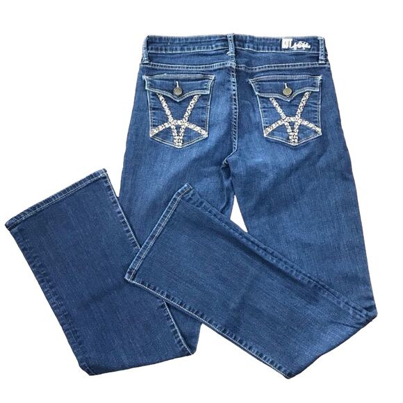 Kut from the Kloth Button Flap Pocket Jeans Sz 6 - Picture 1 of 5